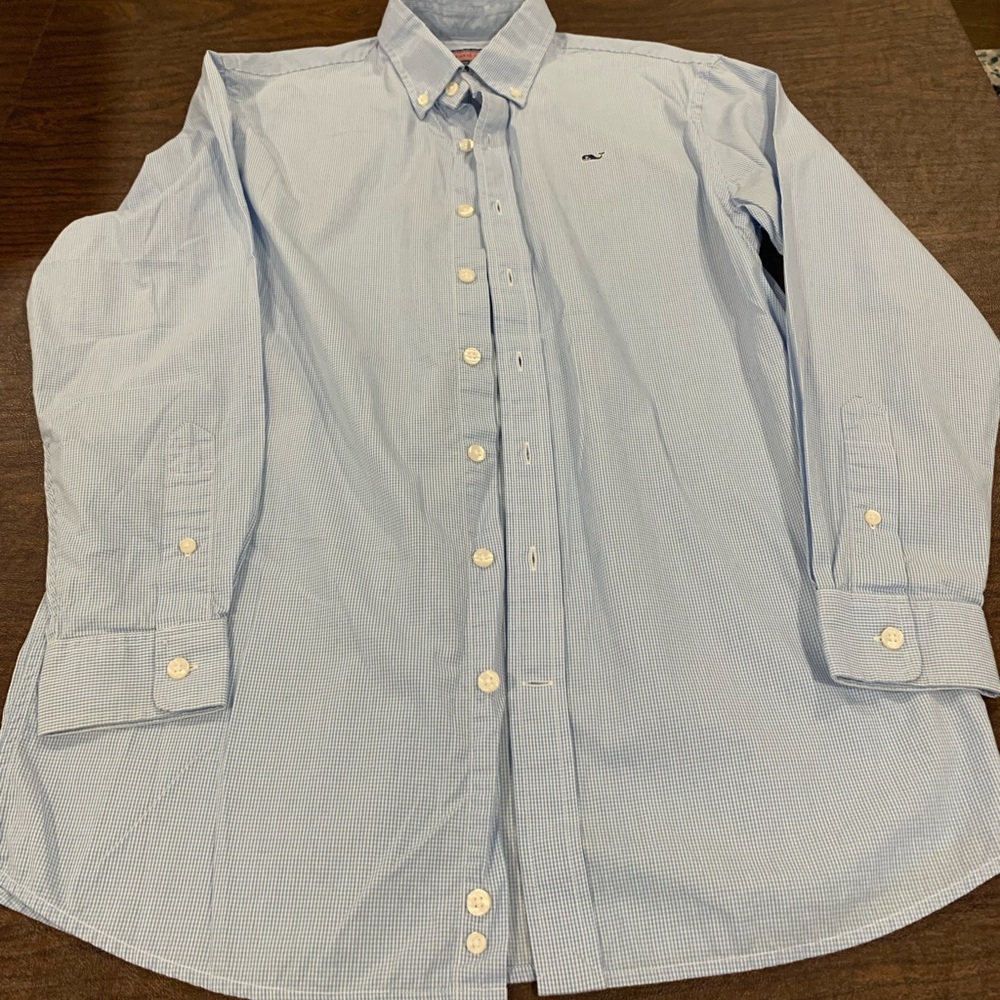 Vineyard vines original whale shirt 🐳 👔 in excellent condition l/s button down